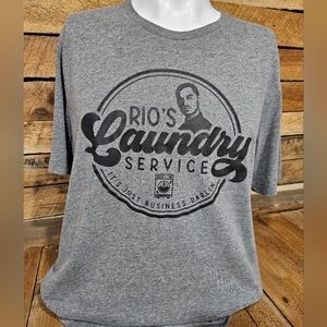Good Girls  Gray Bella‎ Canvas  Rios Laundry Service Tee Shirt